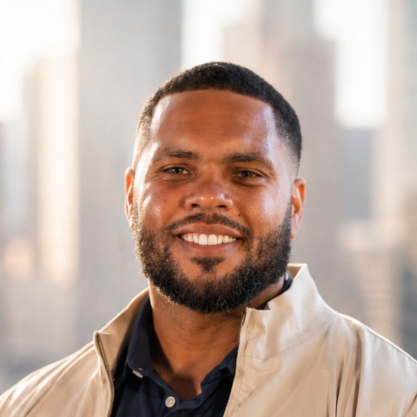 Portrait of Nico Carlson, Senior Associate, Ventures at Golden Section